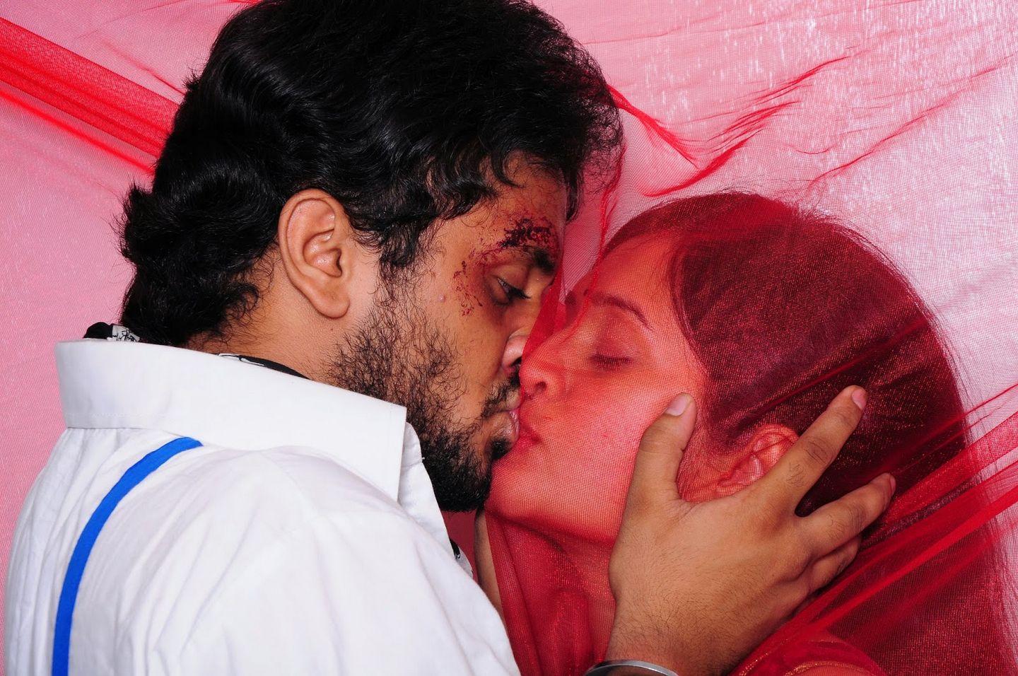 Hot South Indian Actress Lip Lock Photos