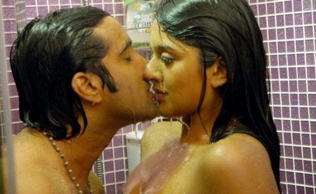 Hot South Indian Actress Lip Lock Photos