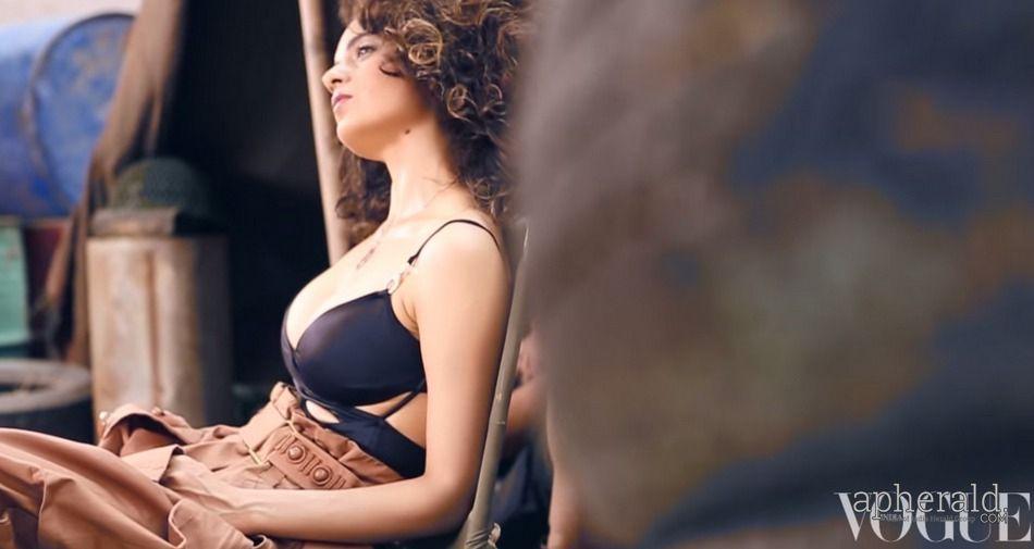 Kangana Ranaut photoshoot for vogue
