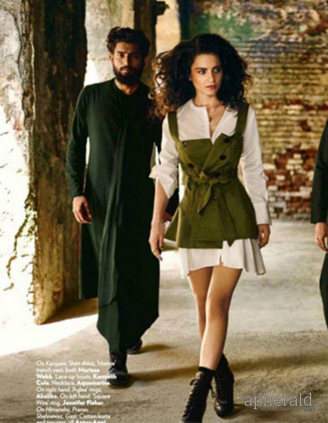 Kangana Ranaut photoshoot for vogue