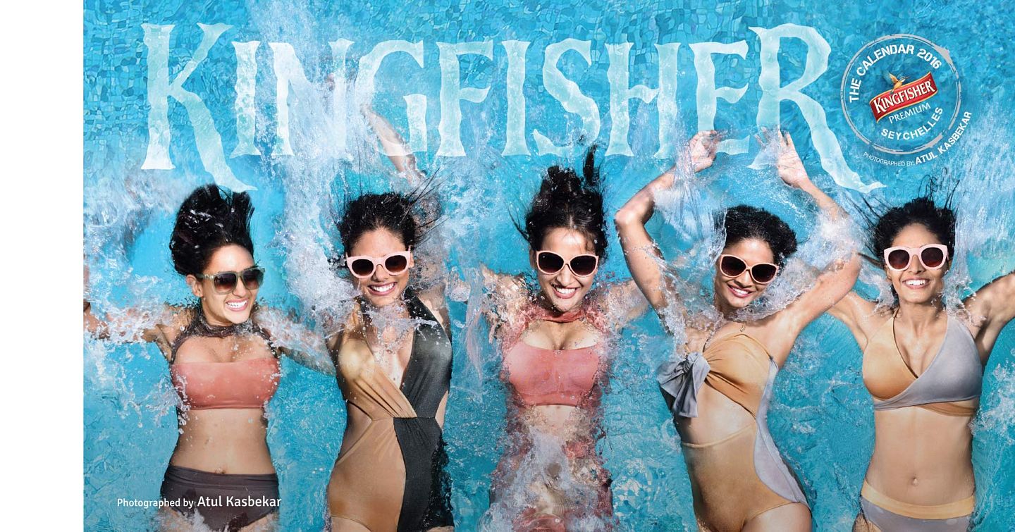 Kingfisher Calendar 2016 Sizzling Photos