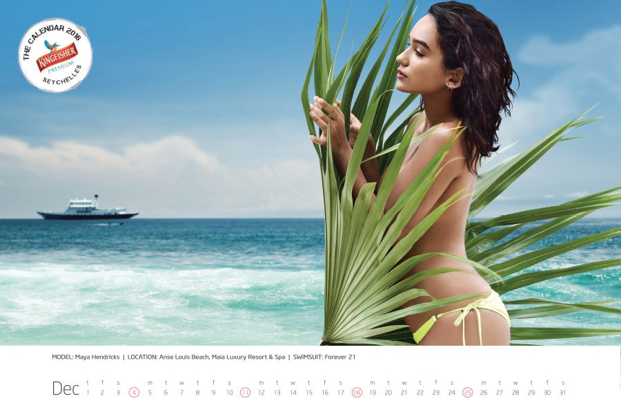 Kingfisher Calendar 2016 Sizzling Photos