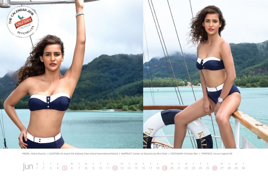 Kingfisher Calendar 2016 Sizzling Photos