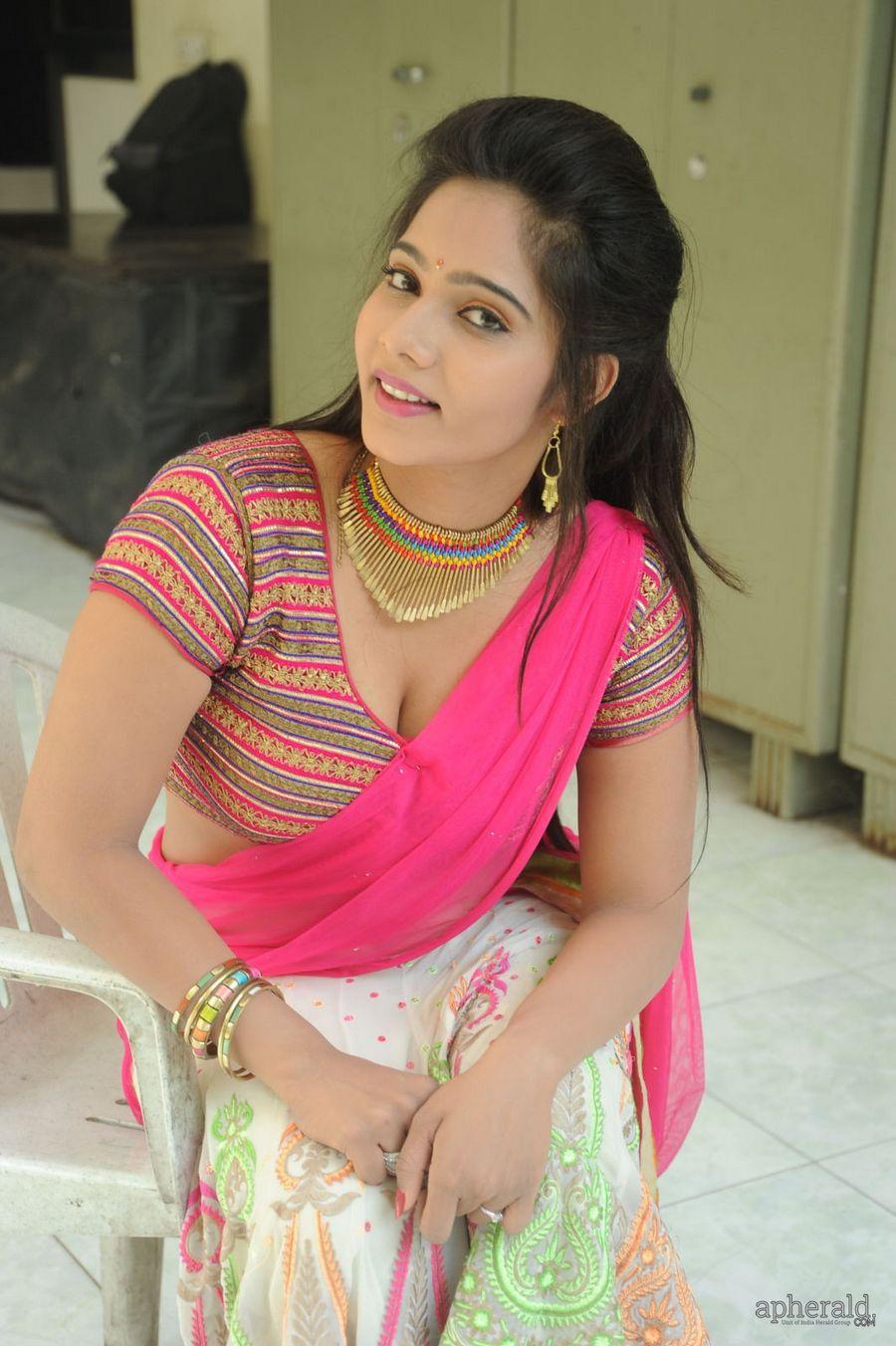 Mitra Half Saree Hot Navel Pics