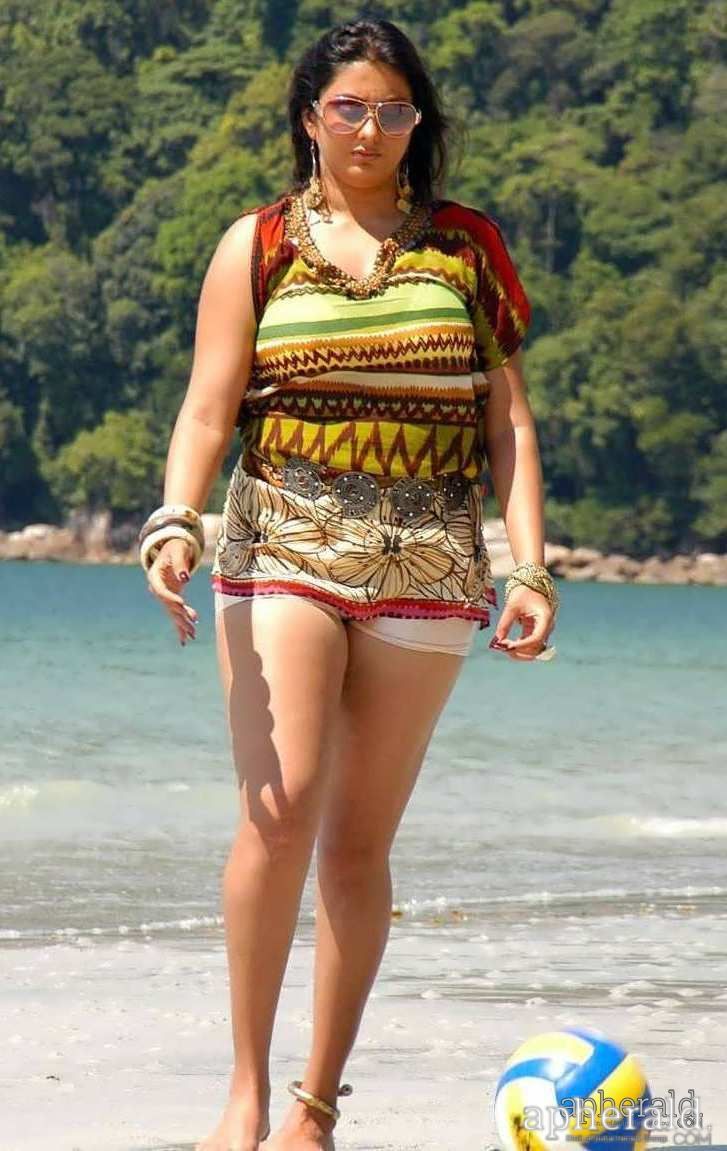 Namitha at Beach Hot Sexy Photoshoot