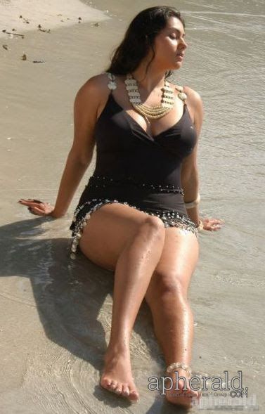 Namitha at Beach Hot Sexy Photoshoot