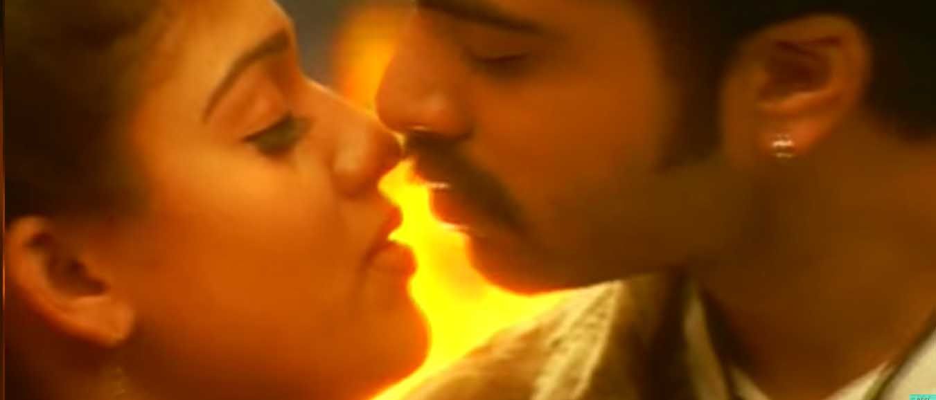 Nayantara Lip To Lip Kiss Pics