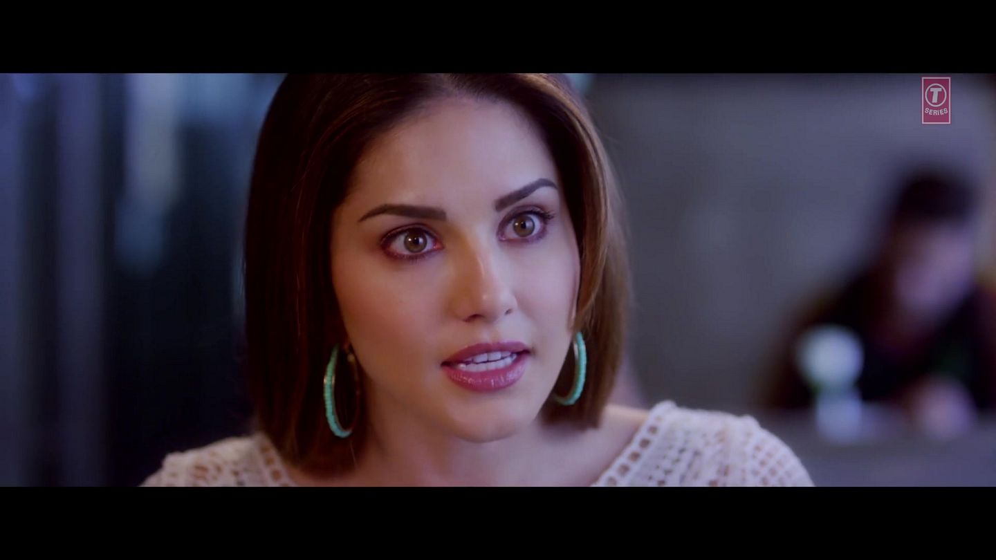 Poster One Night Stand Poster Sunny Leone Biopic Sunny Leone One Night Stand Movie Hot & Sexy Stills