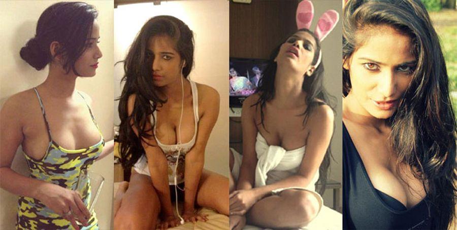 Poonam Pandey Hot Cleavage Show Photos