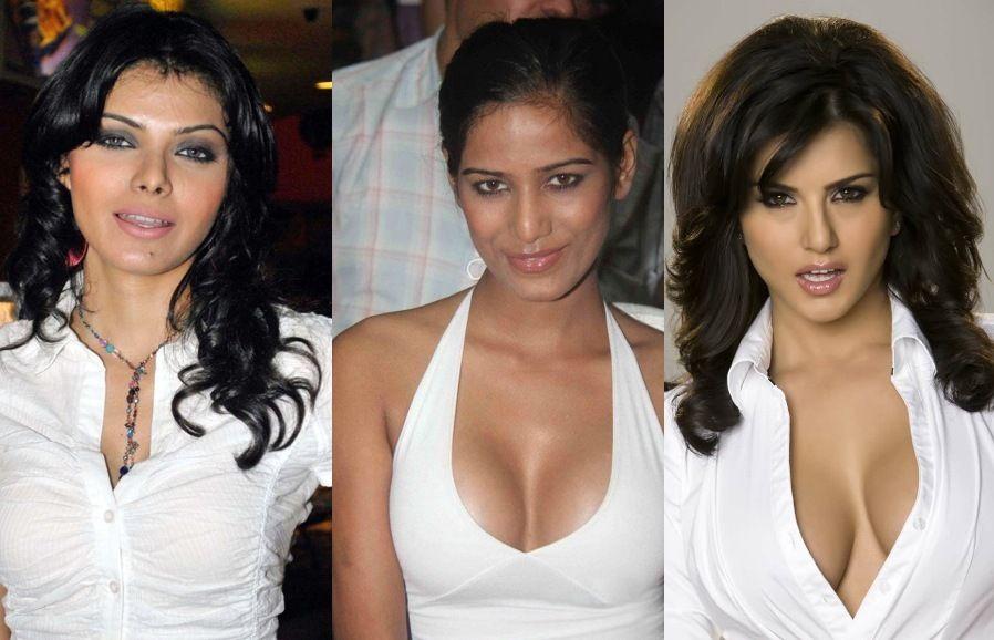 Poonam Pandey Hot Cleavage Show Photos