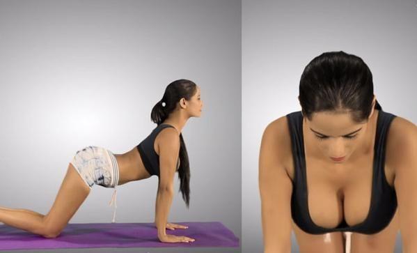 Poonam Pandey Spicy Yoga Photos