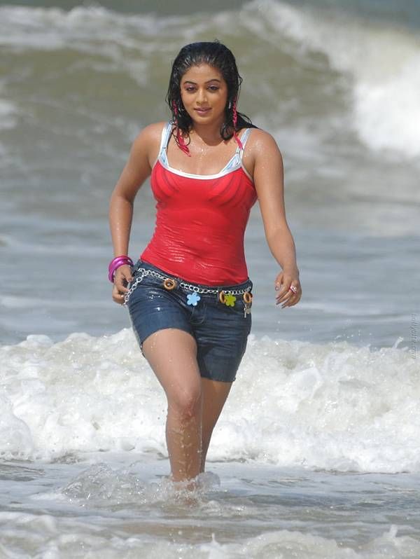 Priyamani Wet Dress Hot Beach Pictures