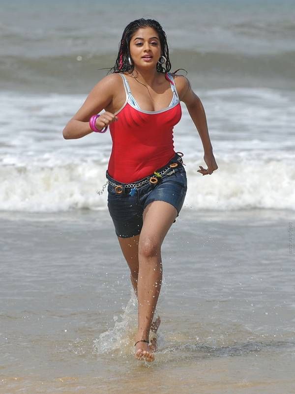 Priyamani Wet Dress Hot Beach Pictures