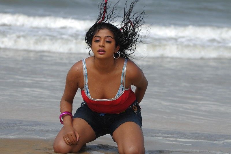 Priyamani Wet Dress Hot Beach Pictures