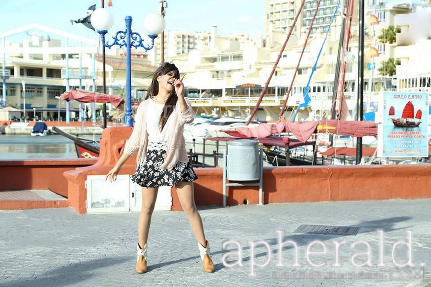 Samantha in Sexy Short Dresses