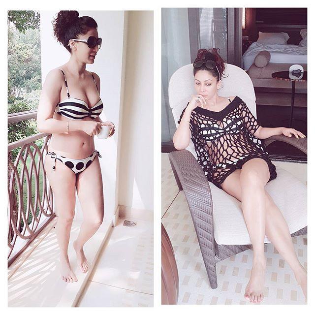 Shilpi Sharma Rare & Unseen Hot Bikini, Cleavage & Phootshoot Stills