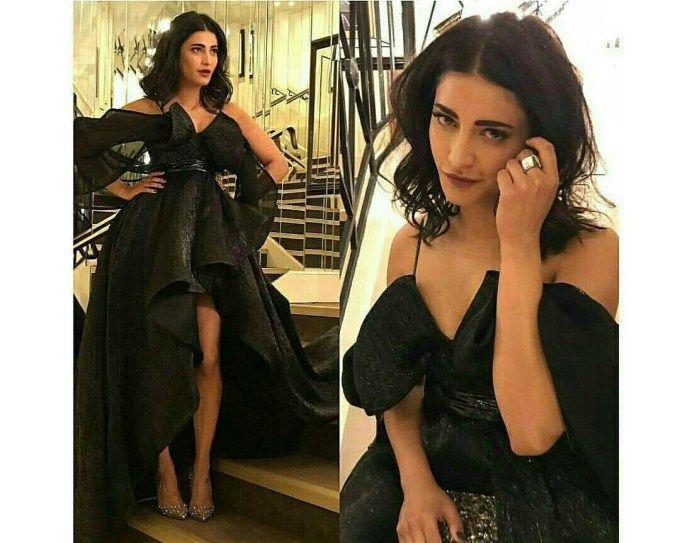 Shruti Hassan sizzles in Blackish & ultra sexy Photos