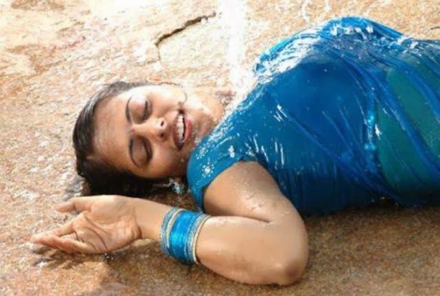 Sindhu Menon in Wet hot Saree Pics