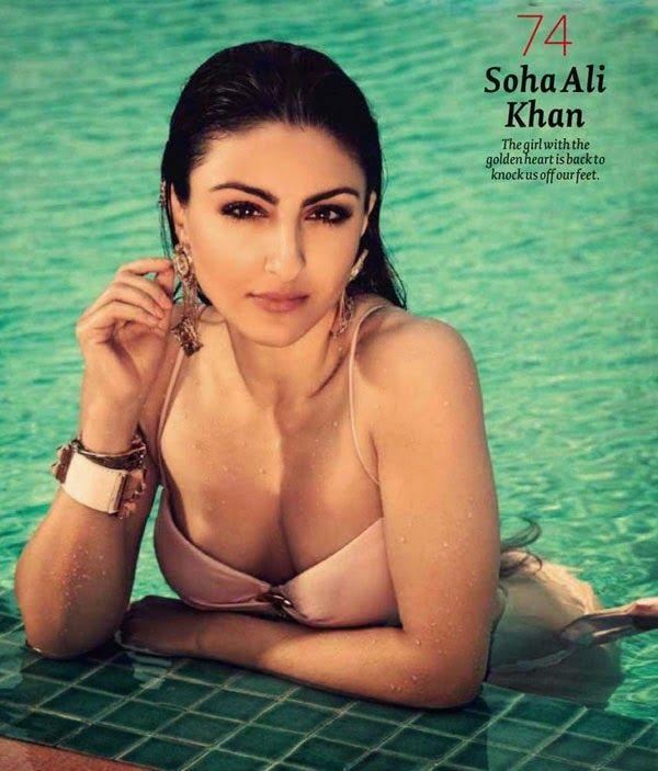 Soha Ali Khan Bikini Pics