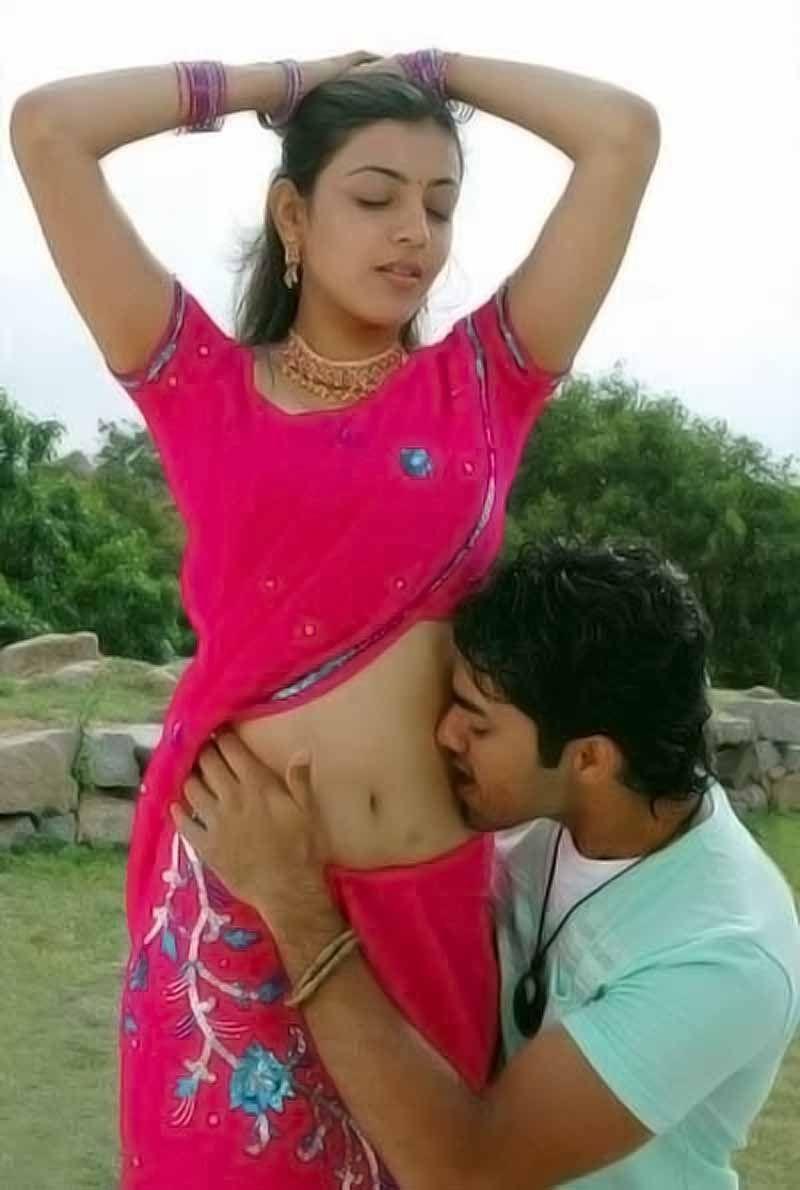 South Indian Actress deep Navel Kissing Photos