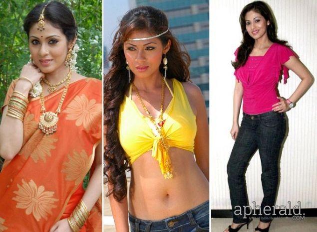 South Indian Actresses In Saree, Jeans & Bikini