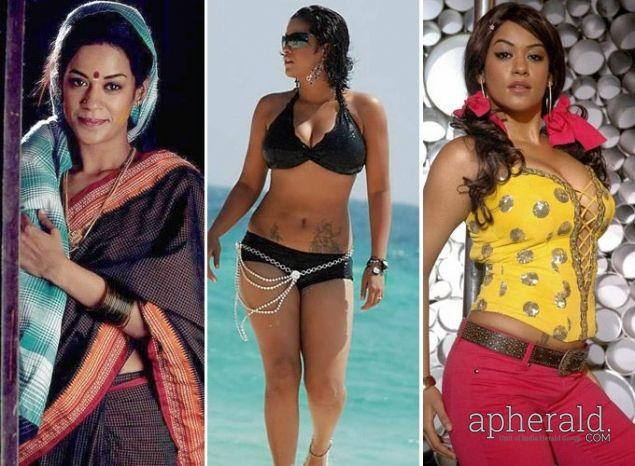 South Indian Actresses In Saree, Jeans & Bikini