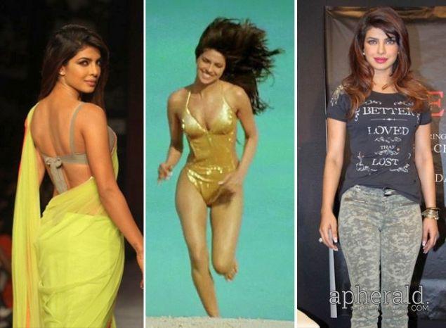 South Indian Actresses In Saree, Jeans & Bikini
