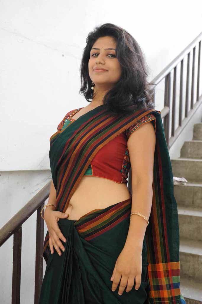 Supriya Hot Saree Photos