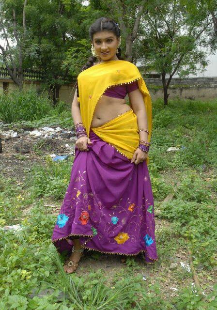 Tamil Actress Rupasri Half Saree Hot Pics