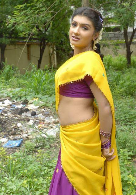 Tamil Actress Rupasri Half Saree Hot Pics