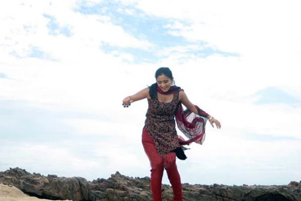Telugu Actress Harishka Hot Stills