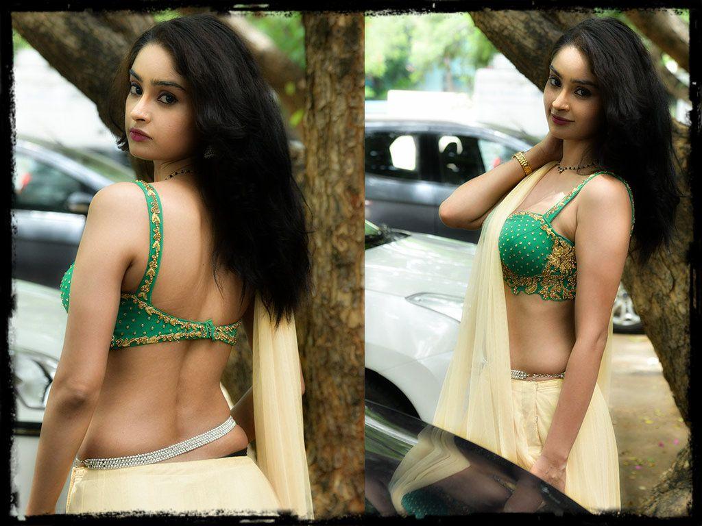 Telugu Actress Nikitha Pawer Hot Navel & Spicy Photo Stills