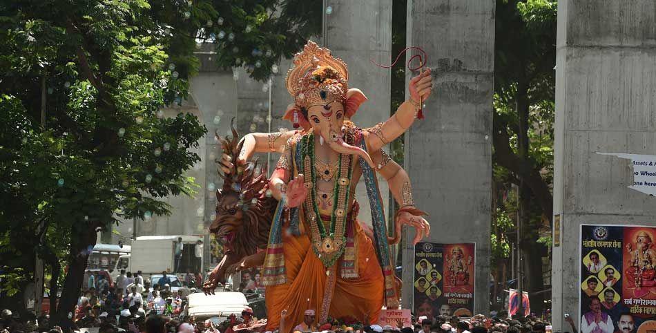 2015 Mumbai Ganesh Visarjan Photos