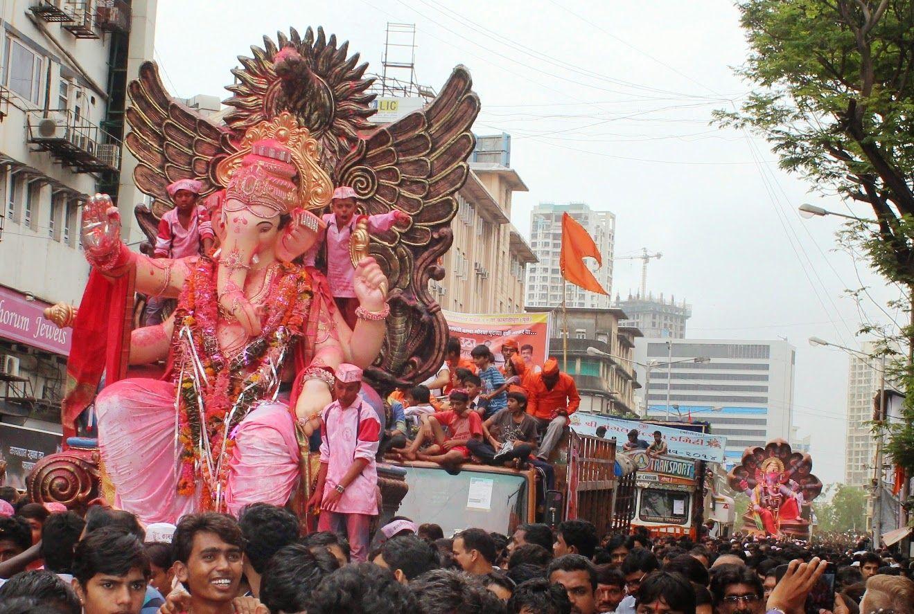 2015 Mumbai Ganesh Visarjan Photos