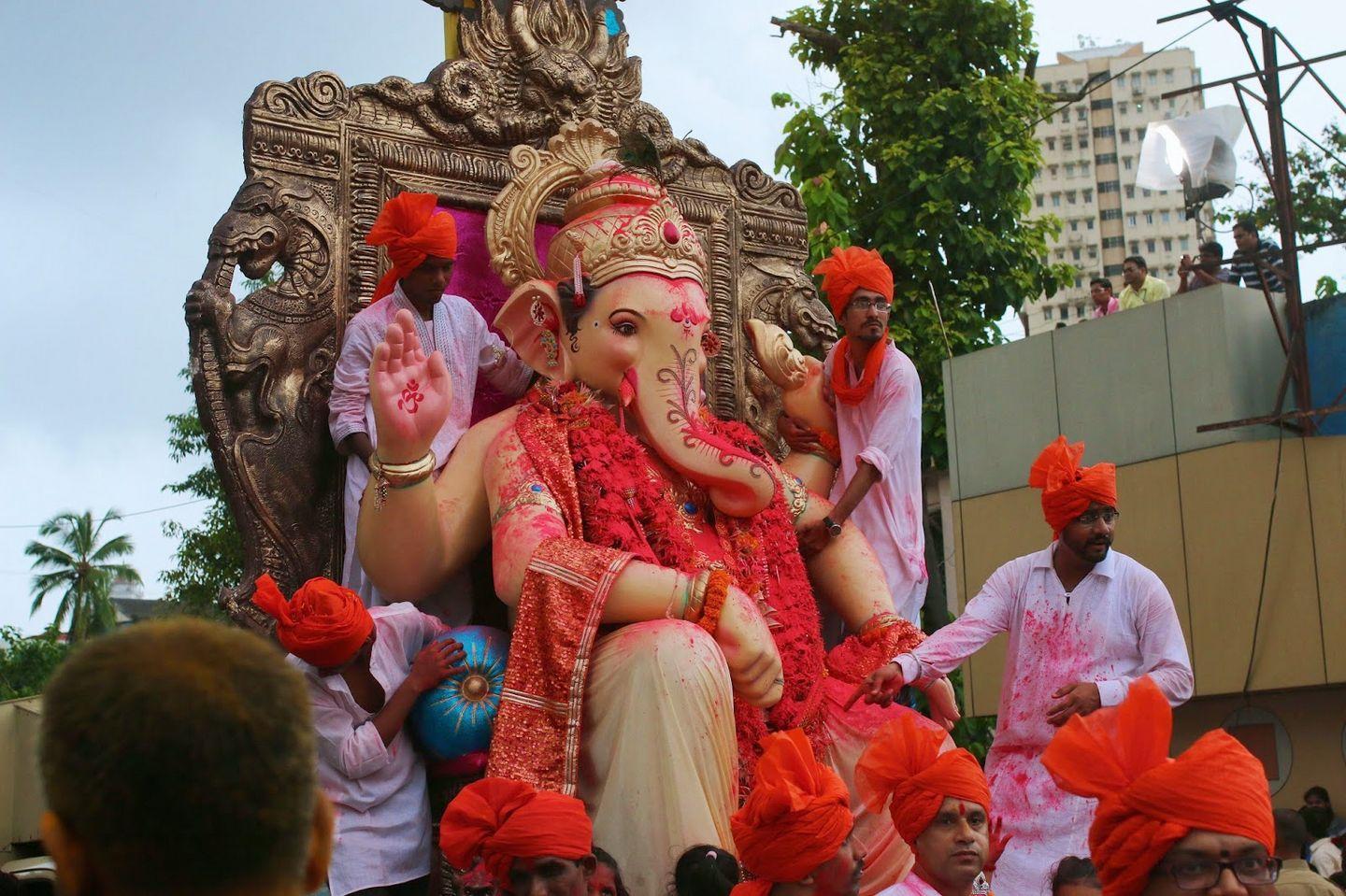 2015 Mumbai Ganesh Visarjan Photos