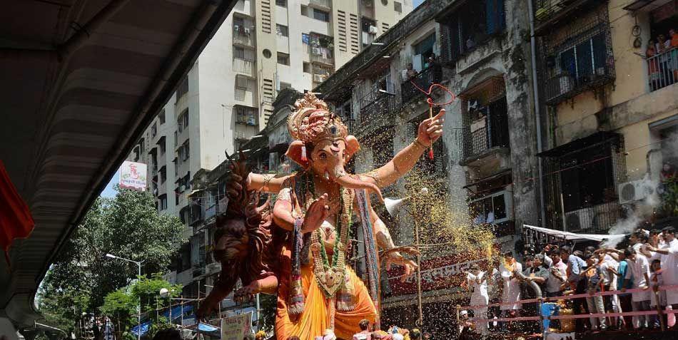 2015 Mumbai Ganesh Visarjan Photos
