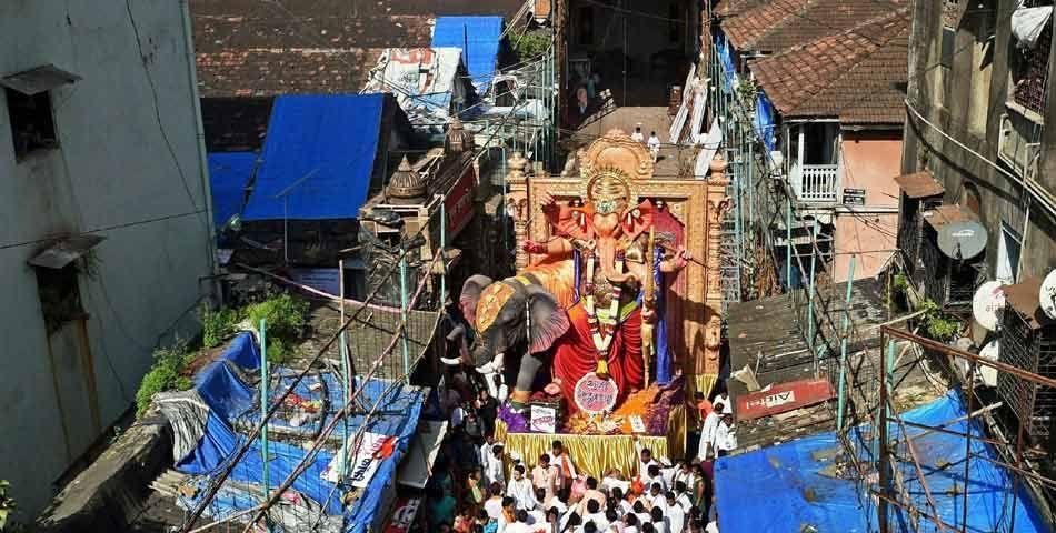 2015 Mumbai Ganesh Visarjan Photos