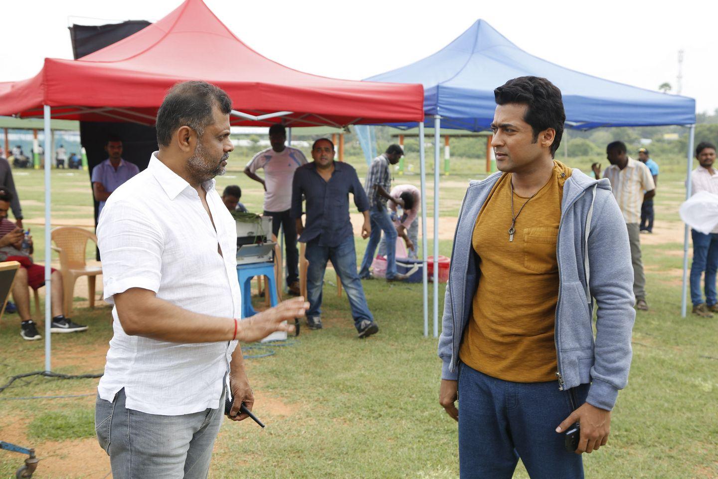 24 Movie Latest Working Stills