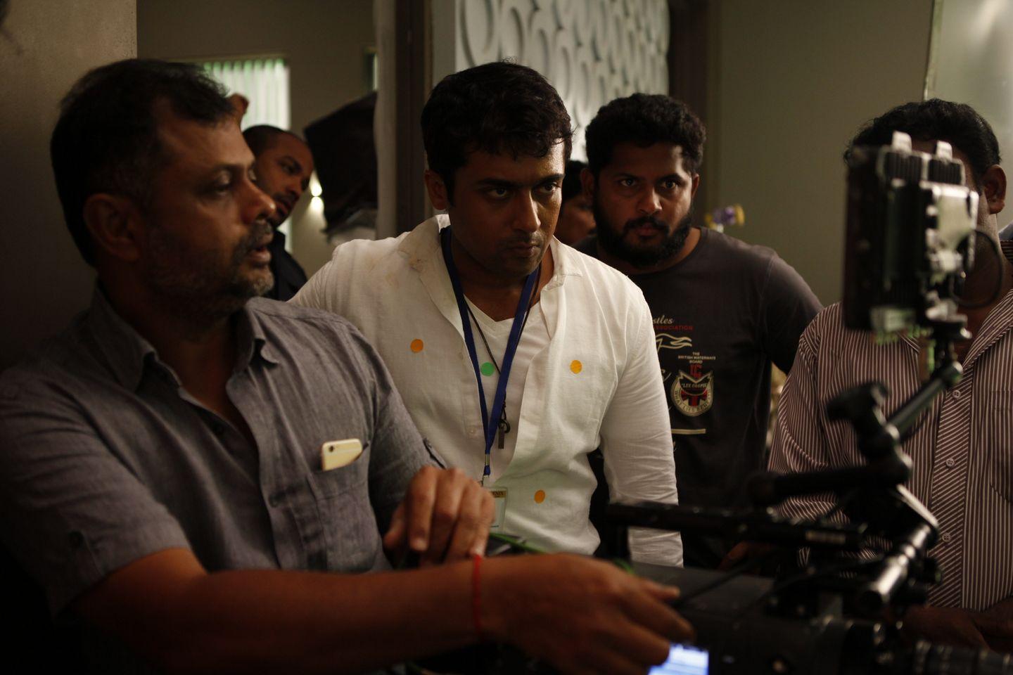 24 Movie Latest Working Stills