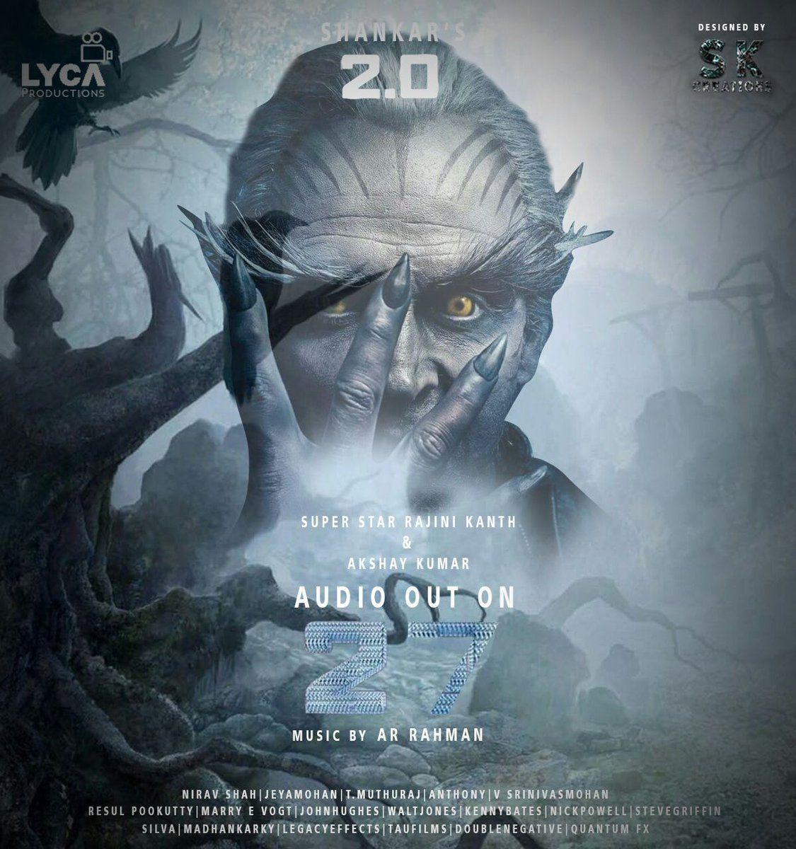 2Point0 Audio Launch Stage Leaked Photos