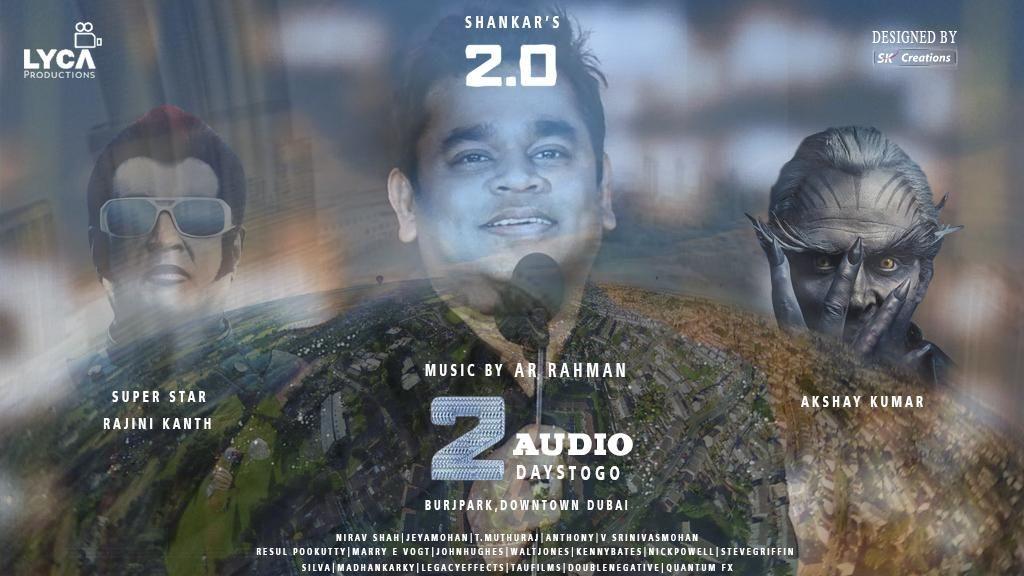 2Point0 Audio Launch Stage Leaked Photos