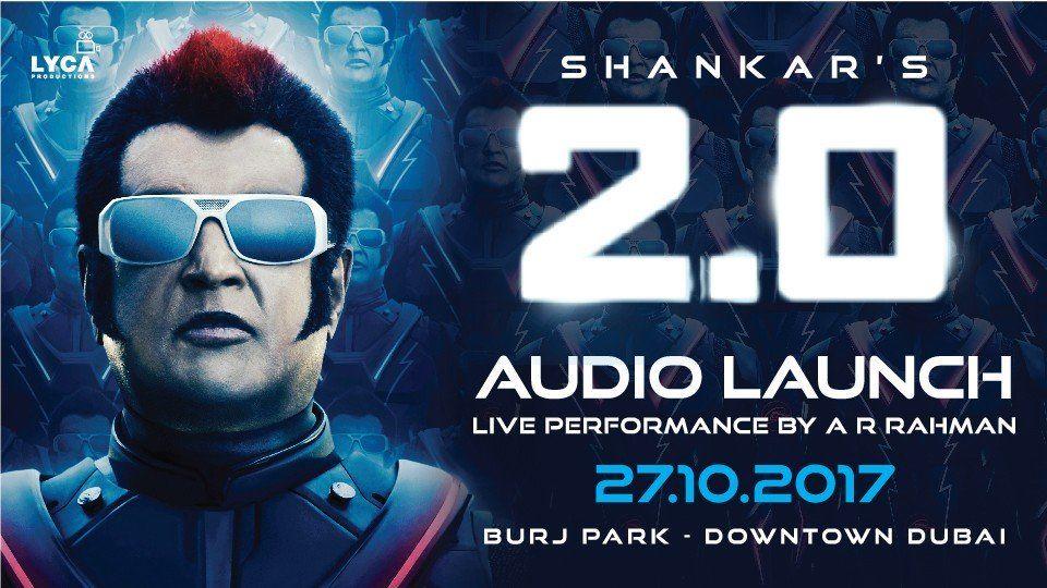 2Point0 Audio Launch Stage Leaked Photos