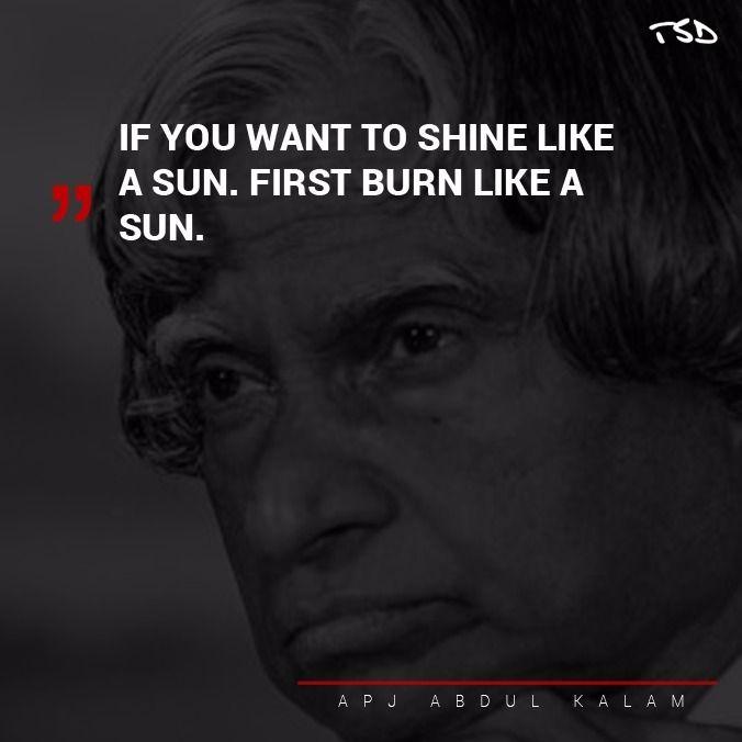 9 famous quotes by MR. Kalam