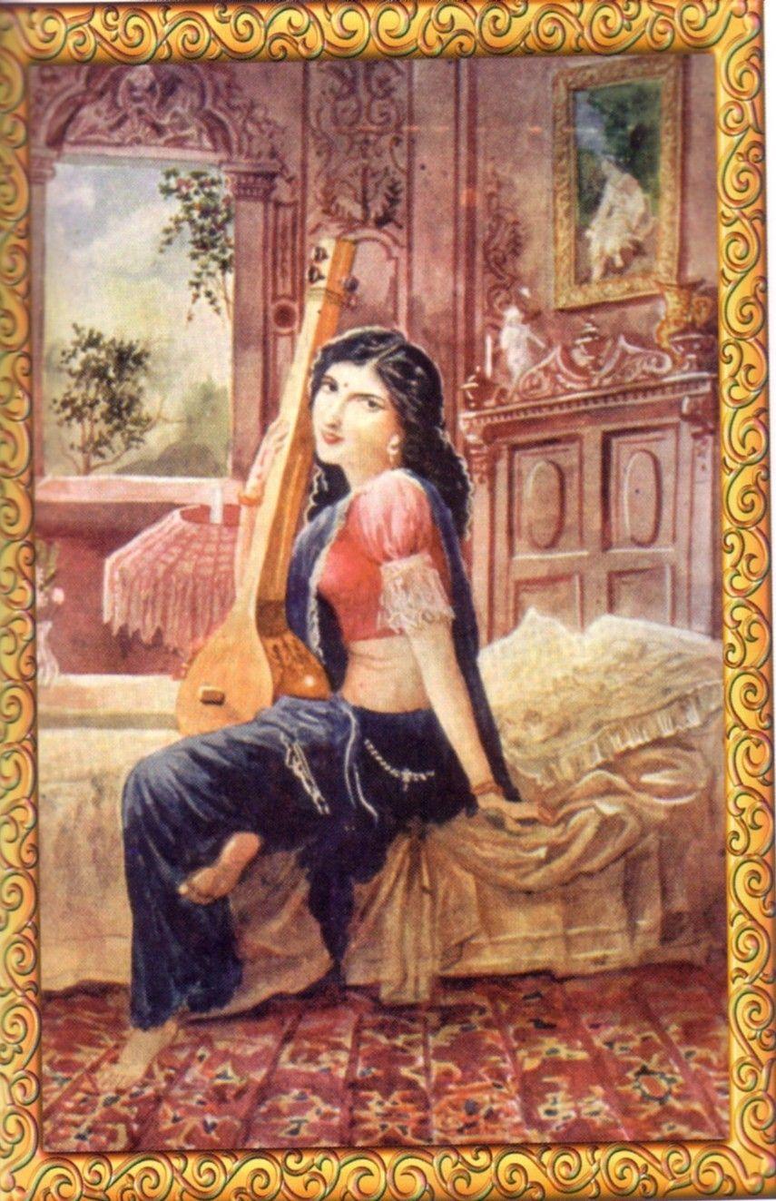 A rare painting of our national song VandeMataram