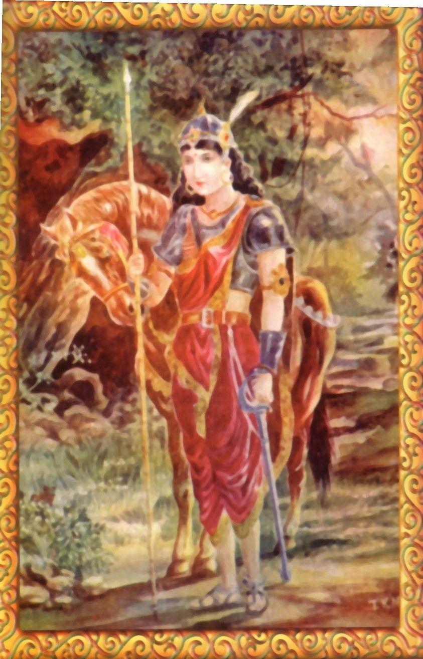 A rare painting of our national song VandeMataram