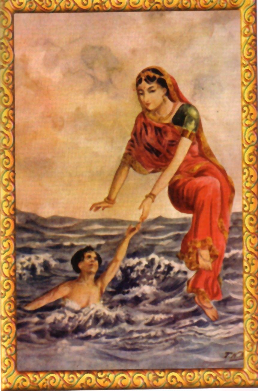 A rare painting of our national song VandeMataram