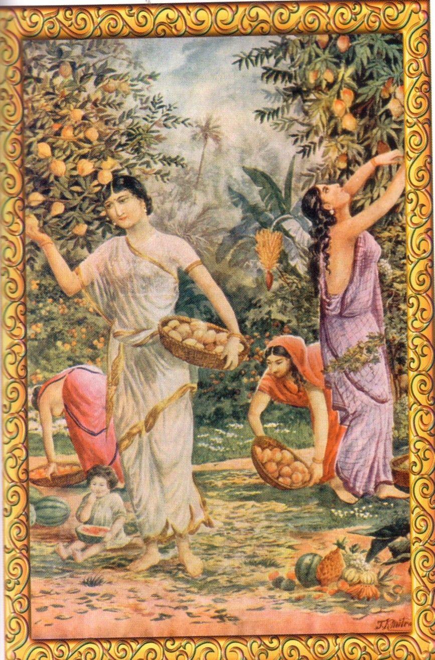 A rare painting of our national song VandeMataram