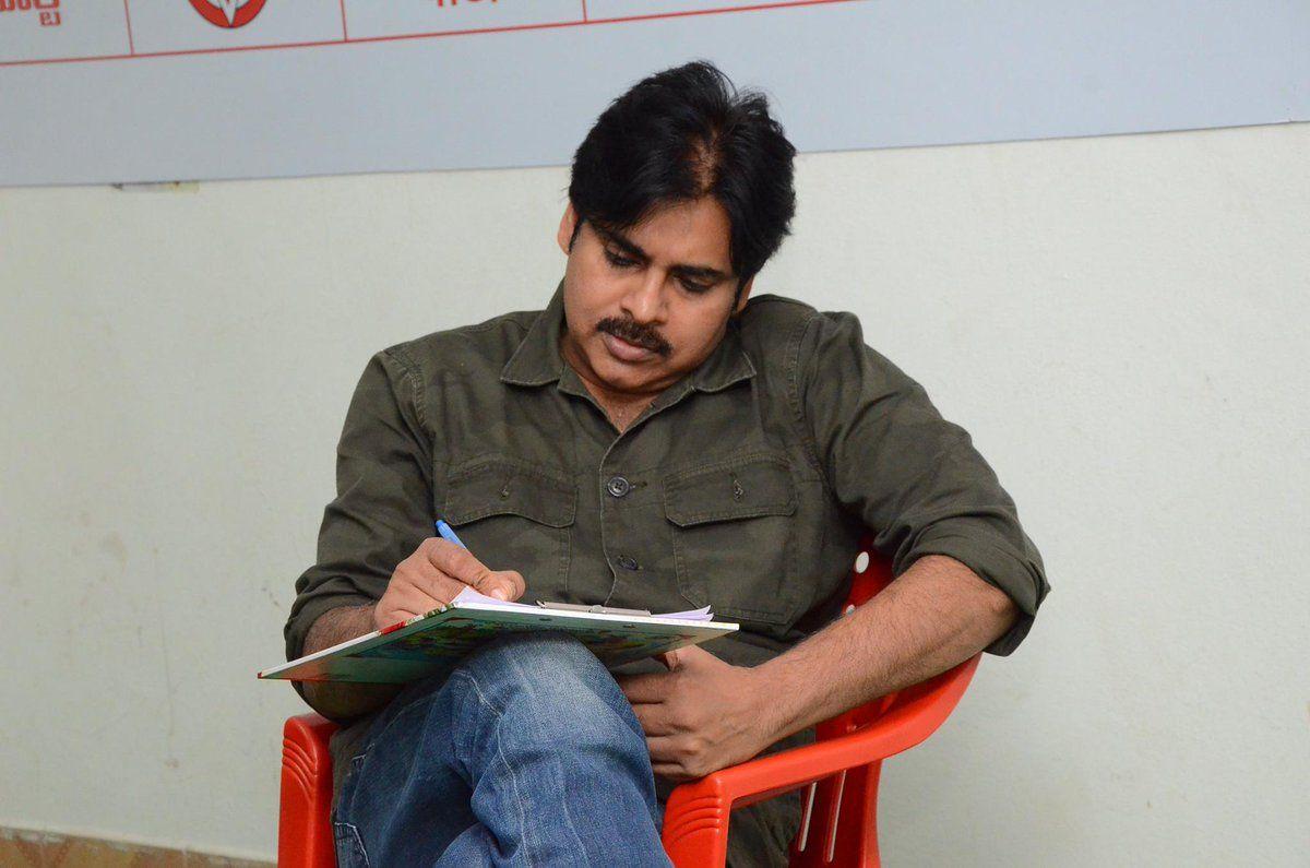 AGRI BSC Students Meeting with JanaSena Party Chief PawanKalyan