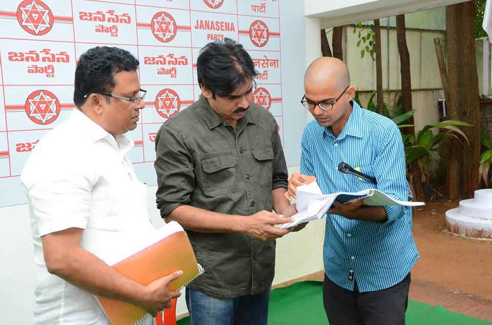 AGRI BSC Students Meeting with JanaSena Party Chief PawanKalyan