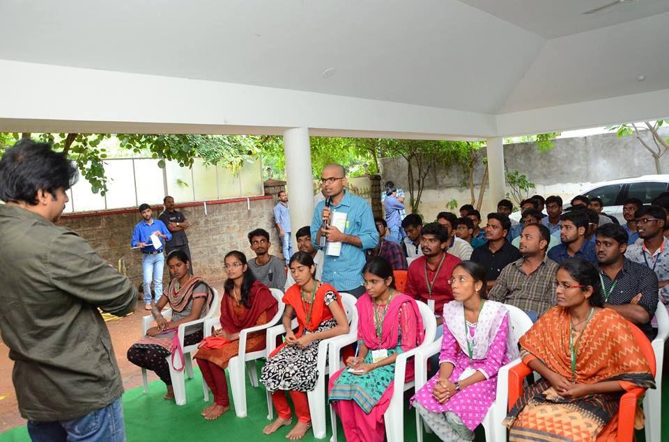 AGRI BSC Students Meeting with JanaSena Party Chief PawanKalyan